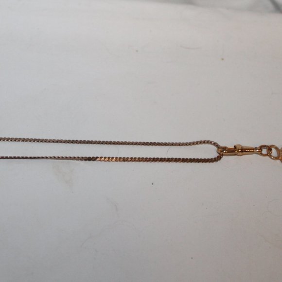 Authentic Gucci Zipper Pull Pendant on 12K   Vintage Chain - Picture 7 of 8